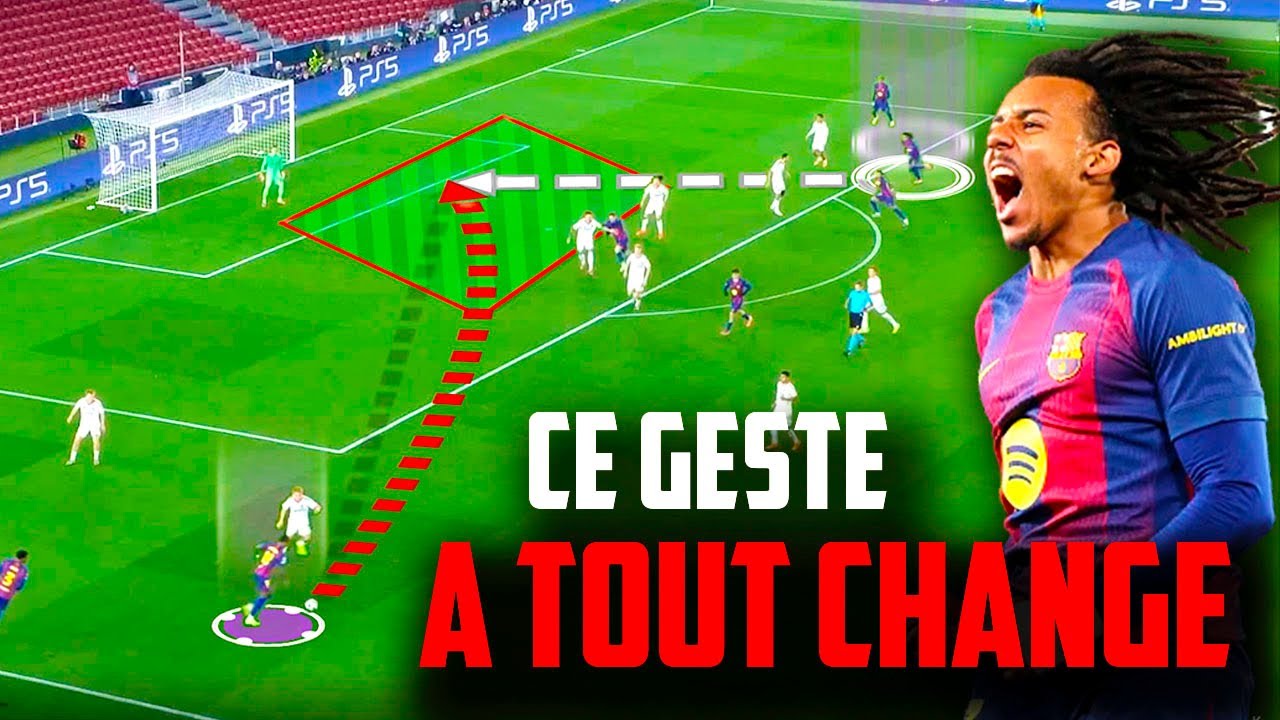 La mani&egrave;re G&Eacute;NIALE dont le Bar&ccedil;a a chang&eacute; le match contre l&rsquo;Eintracht 🧠⚡️