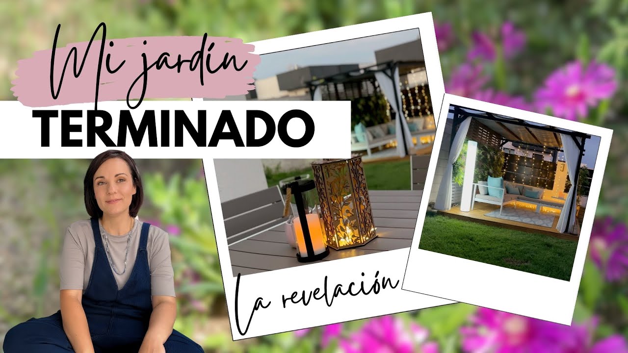 ¡Jardín Terminado! 🍹 Así Quedó mi  Mi Espacio Chillout para el Verano ✨Antes y Después✨