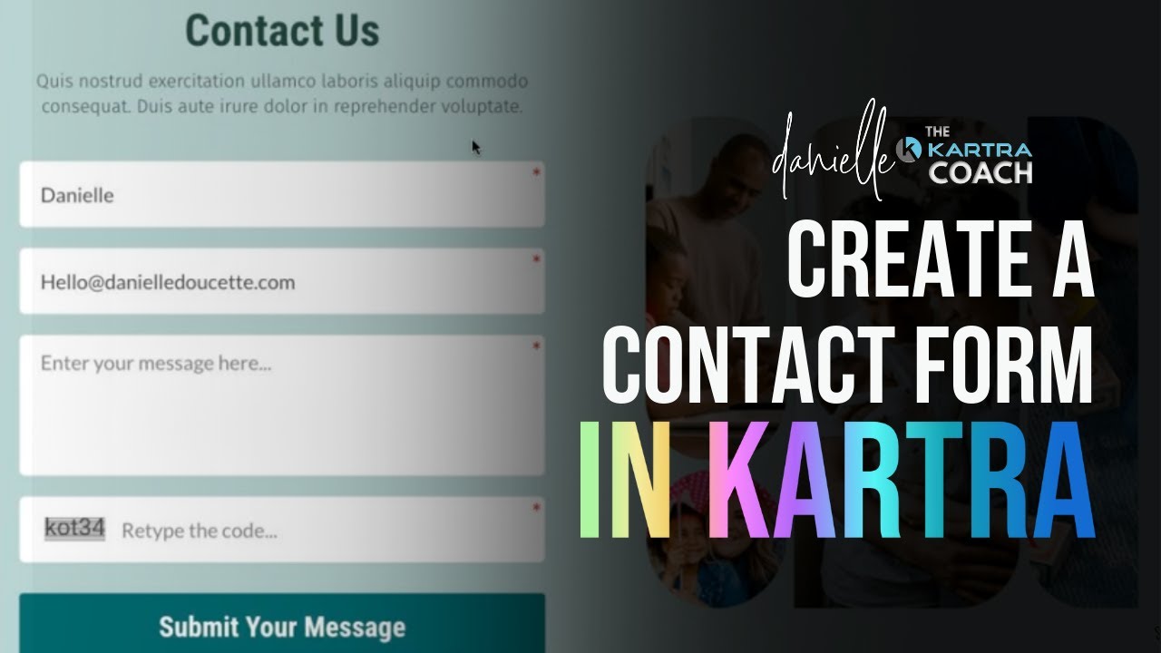 Creating a Contact Form in Kartra 7.0