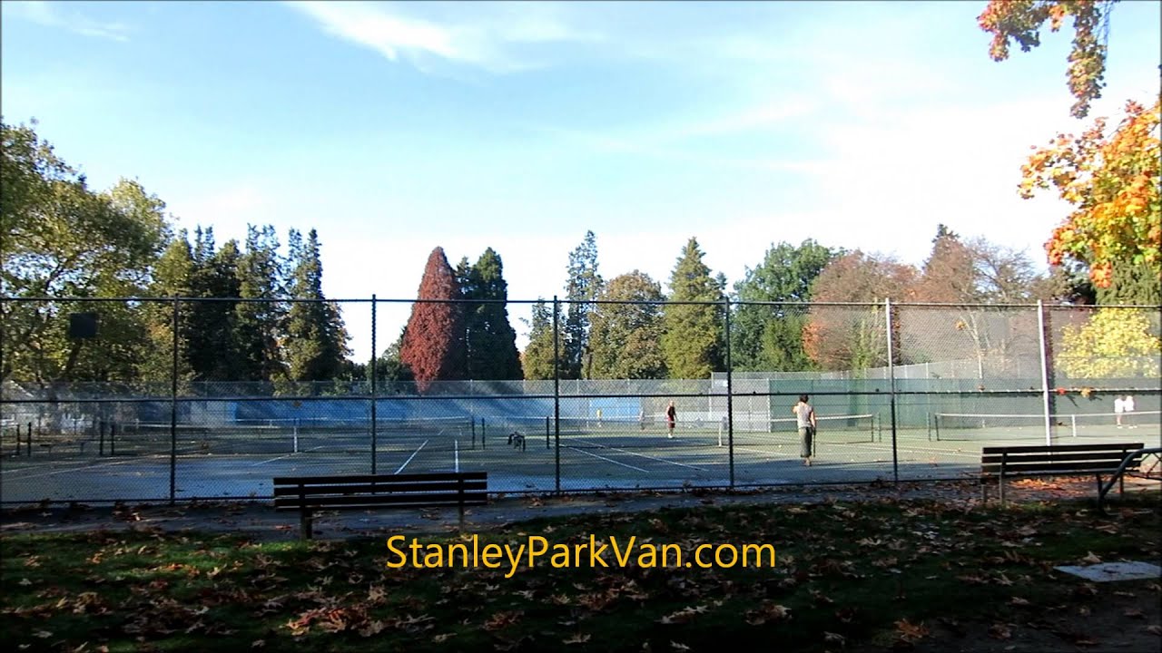 English Bay Tennis Courts in Stanley Park, Vancouver, BC, Canada 00055