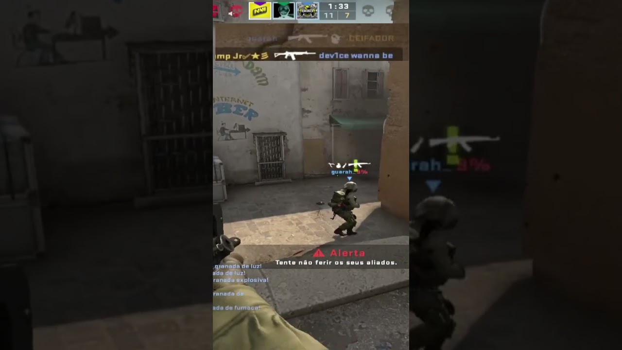 Marote SMOKE igual ao Fallen = Free Kill