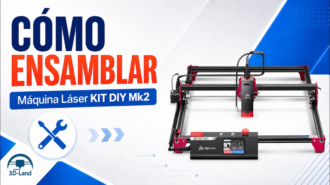 Ensamble Maquina Laser  Algolaser KIT DIY Mk2
