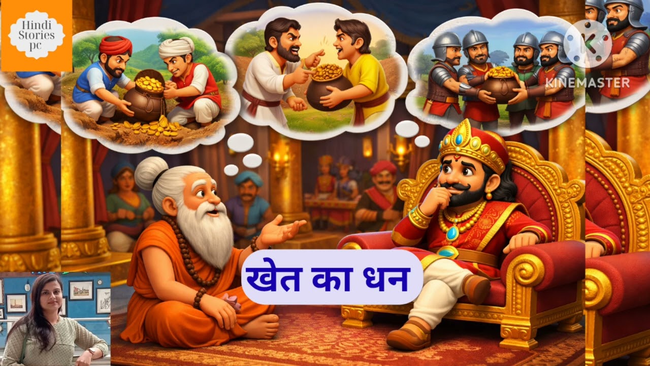 खेत का धन।खजाना।Hindi Moral Stories।Hindi Motivational Stories।kahaniyan।Suvichar। Fairytale। कहानी