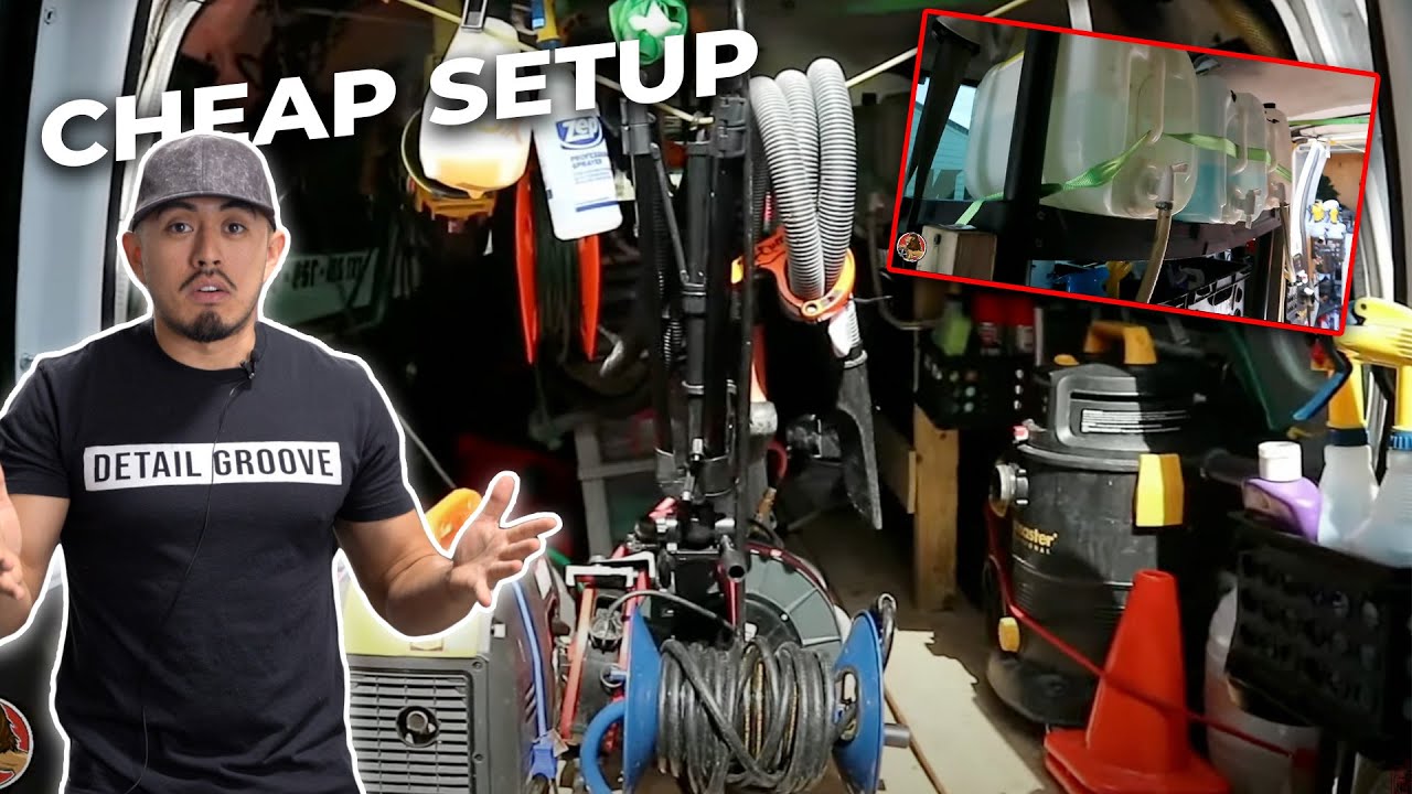 Reacting To The CHEAPEST Mobile Detailing Van Setup (Under $1,000)