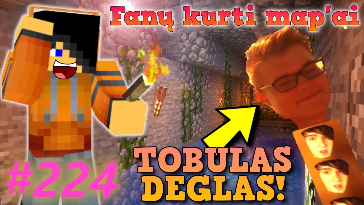 Edvisss Žaidžia Fanų Kurtus Map'us! [EP224] Tobulas Deglas!