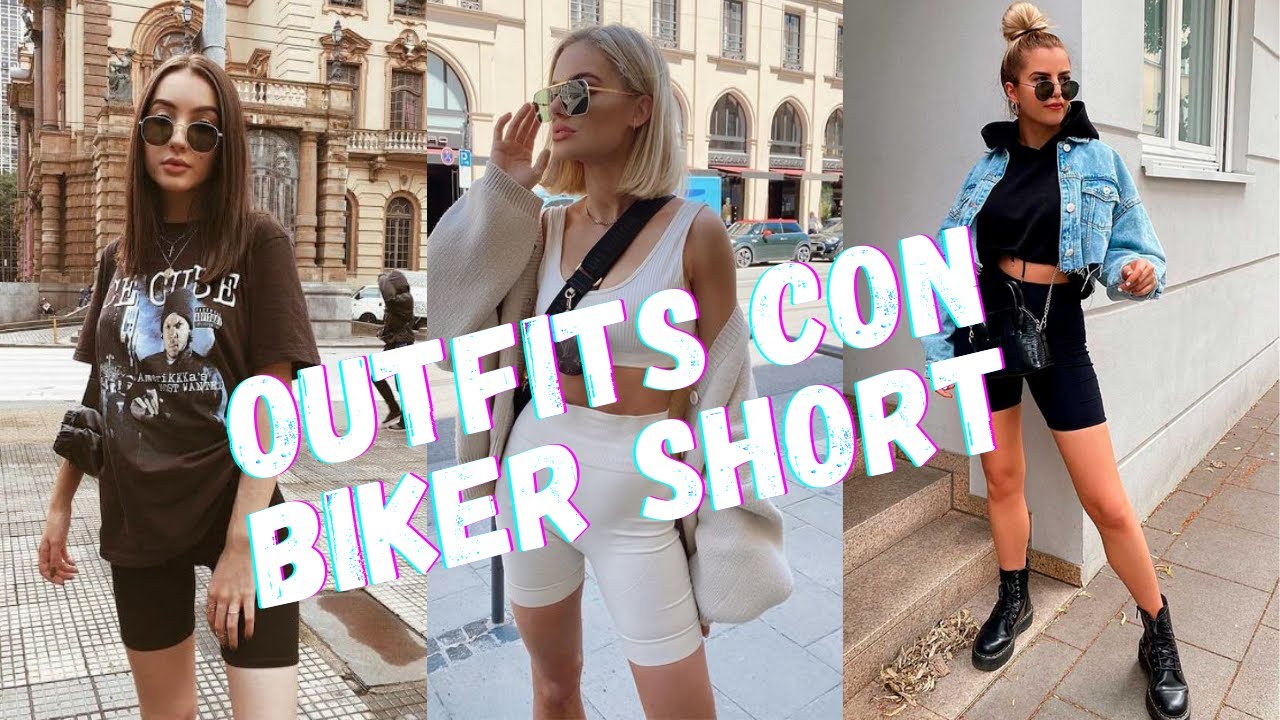 ¿Cómo usar biker short? 35 OUTFITS🔥 PARA SENTIRTE UNA DIVA🔥😎