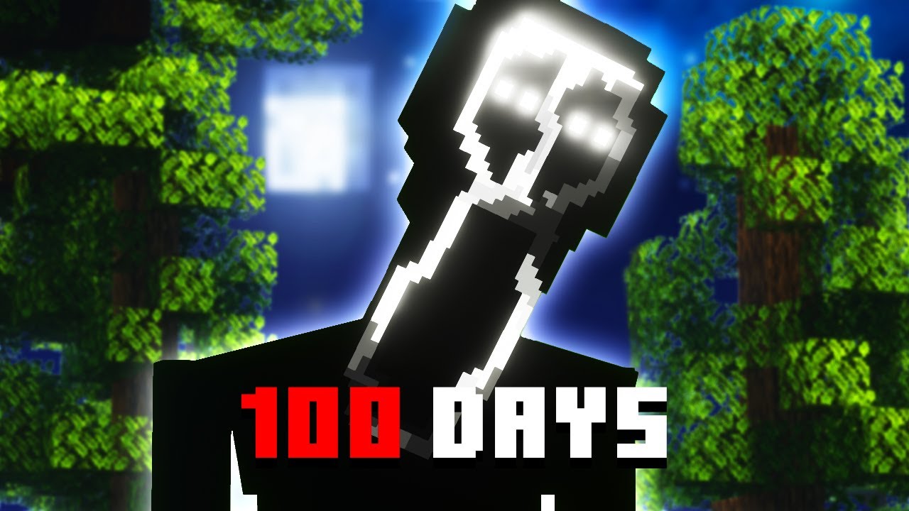 Surviving 100 Days in Minecraft's SCARIEST Forest #1