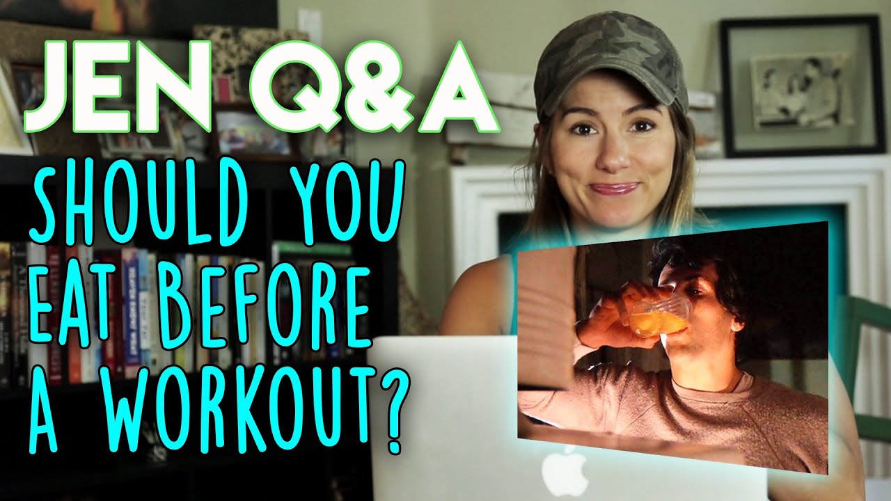 JEN Q&A - Should You Eat Before Working Out? | Jen Widerstrom