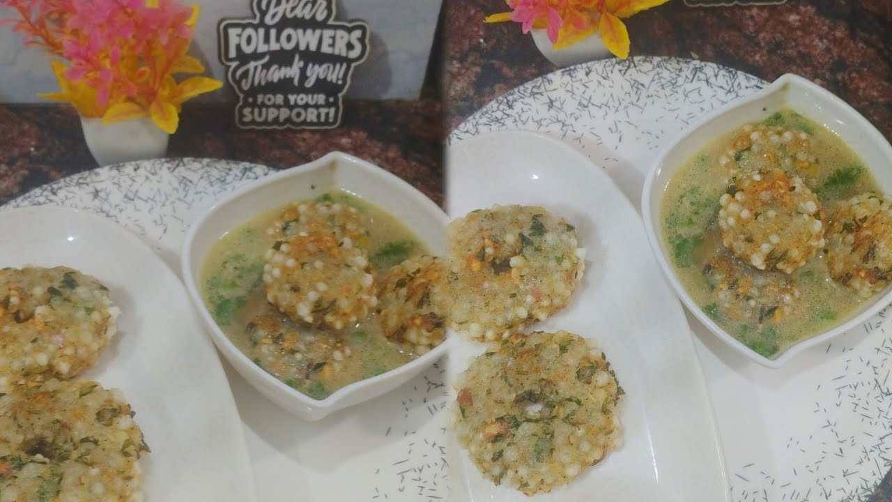 @Foodiscooking  Live नवरात्रि स्पेशल साबूदाना बड़ा और झिरका | Sabudana Vada and Jhirka