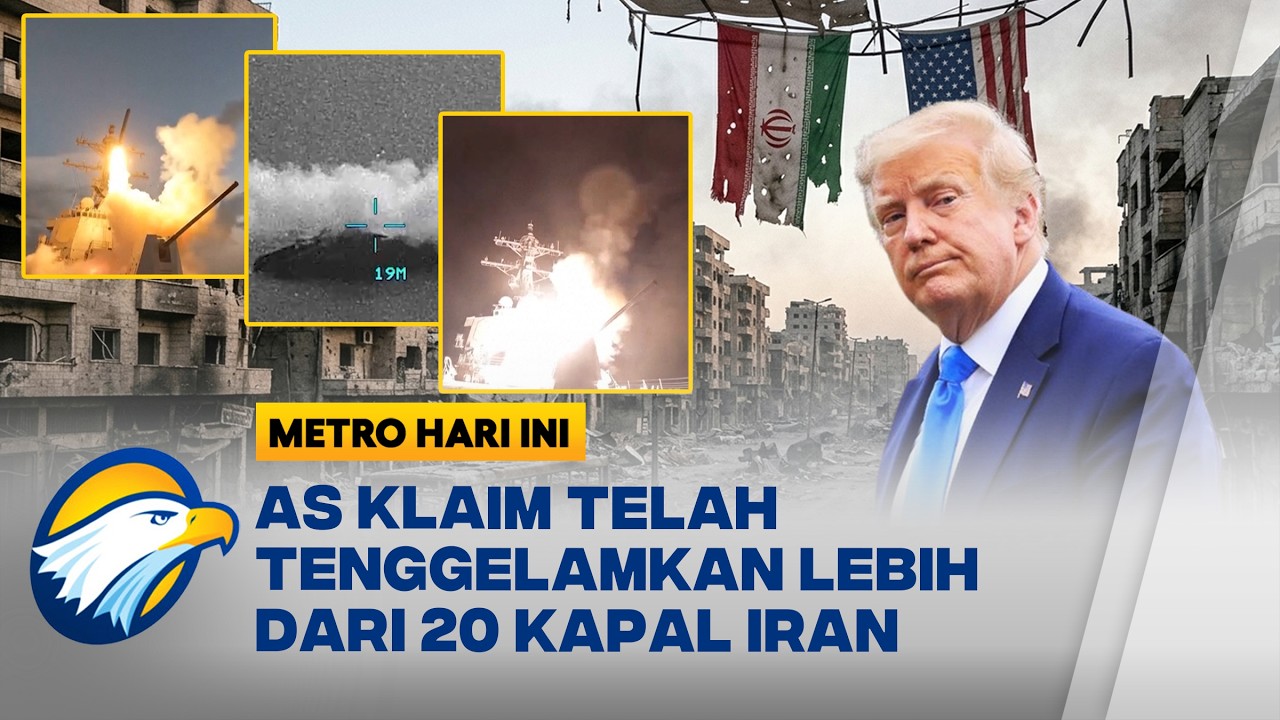 Geger! Tomahawk AS Hajar Barikade Iran, Video Serangan Viral! - [Metro Hari Ini]