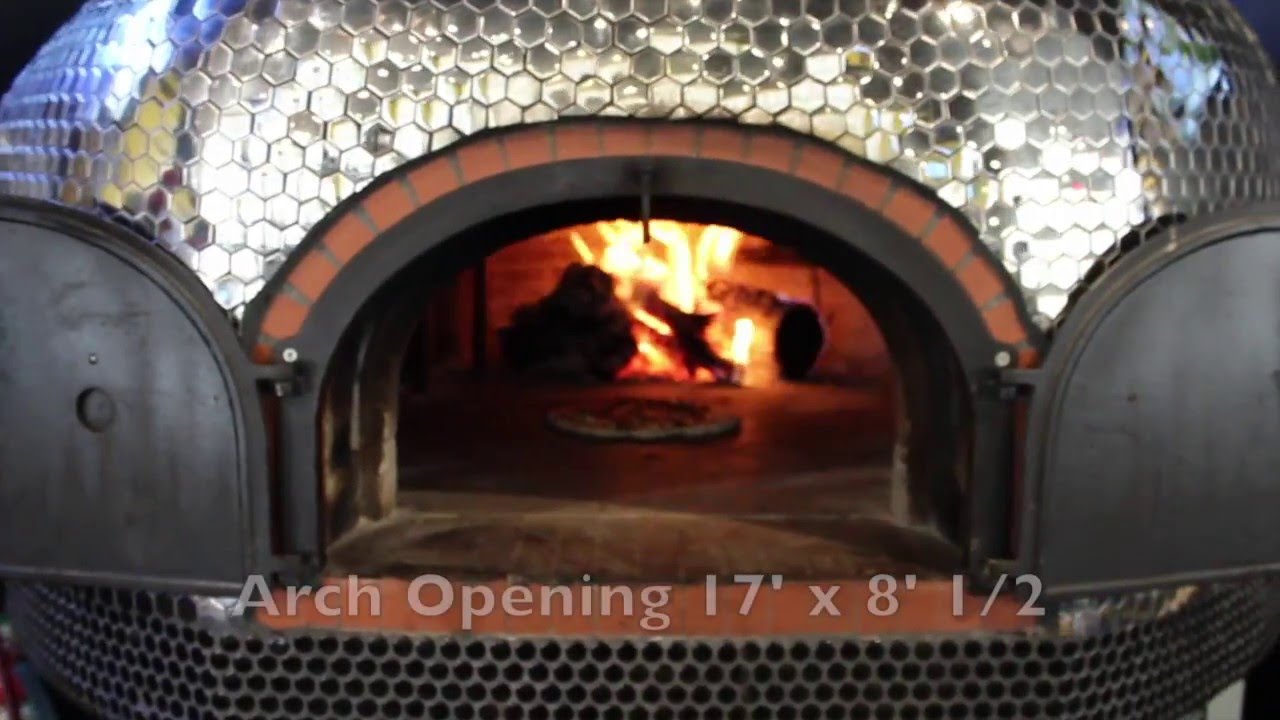Wood Fired Brick Oven 1400 B for Pizzeria !