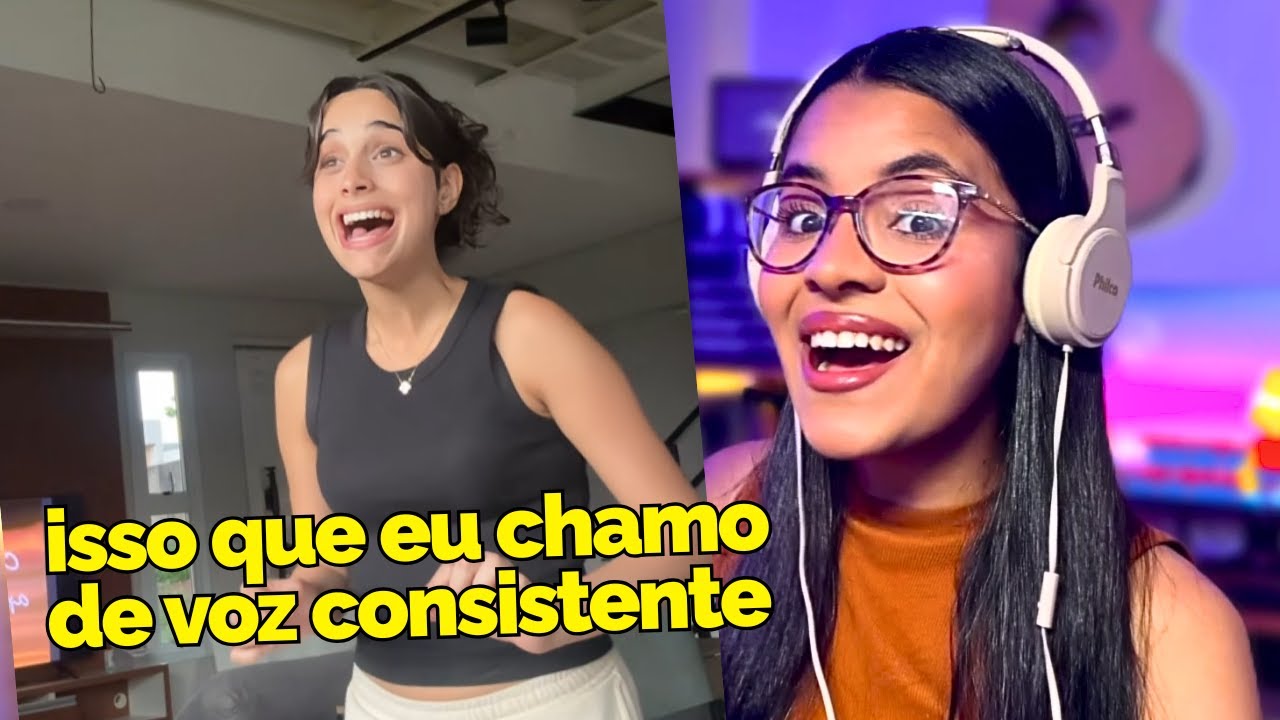 PROF DE CANTO REAGINDO A UMA VOZ CONSISTENTE - QUEREN SANTOS