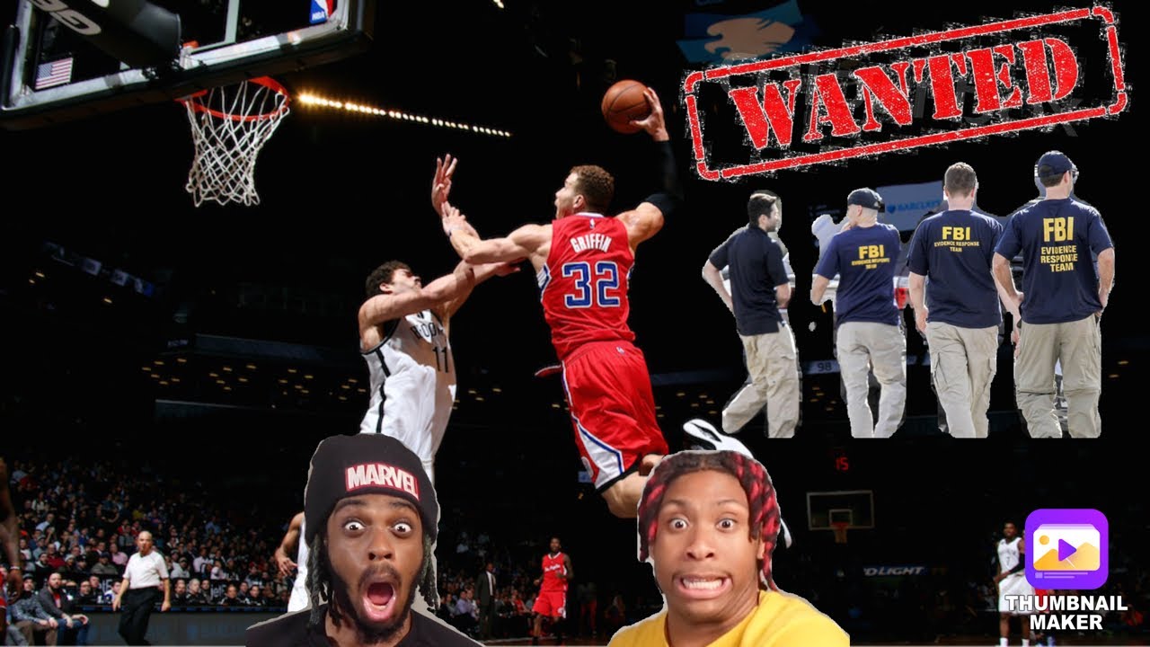BLAKE GRIFFIN WAS WANTED AFTER THIS DUNK!! Ki & Jdot Reacts to Top 100 Blake Griffin Dunks