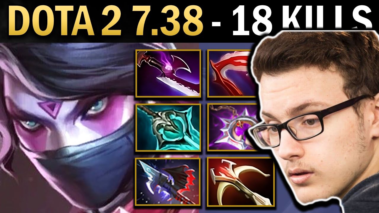 Templar Assassin Gameplay Miracle with 18 Kills and Silveredge - Dota 7.38