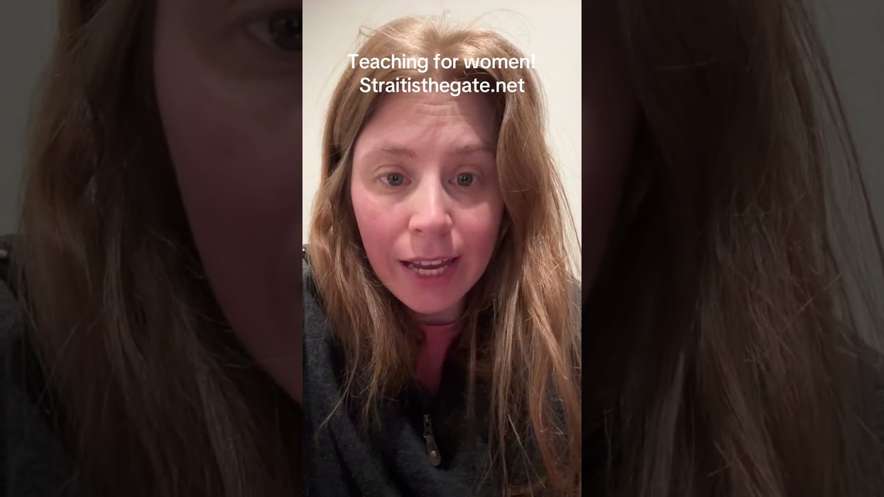 Women follow the instruction given to women in the Bible! 