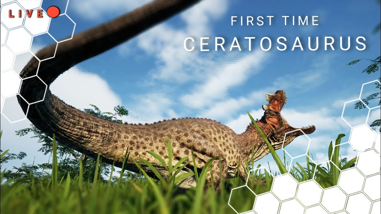 First time Ceratosaurus LIVE [The Isle Gameplay #34]