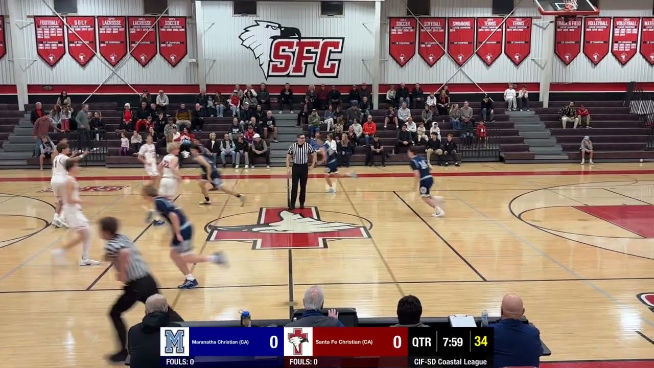 Marantha Christian (CA) vs Santa Fe Christian (CA) on January 26, 2026 Boys High School Basketball