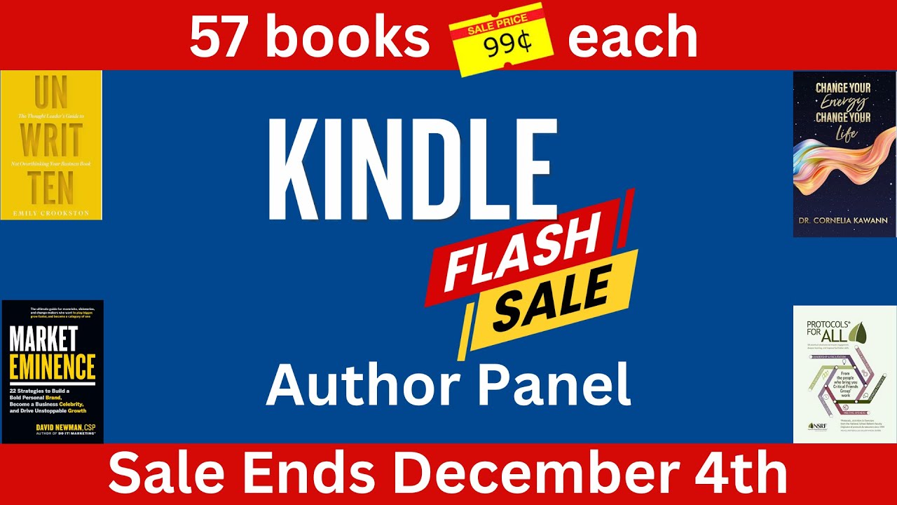 Kindle Flash Sale w/ Cornelia Kawann, David Newman, Emily Crookston & Luci McKean