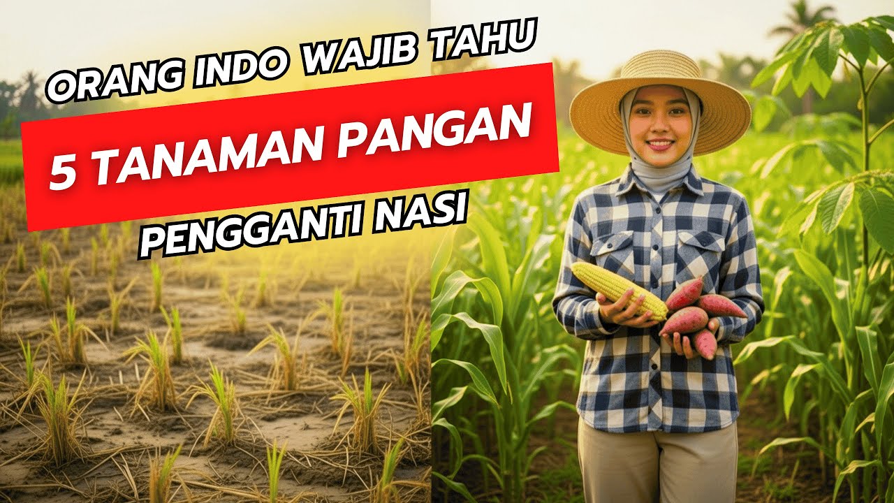Eps 27. Darurat Beras? Jangan Panik! Kita Punya 5 Tanaman Pangan Penyelamat Perut.