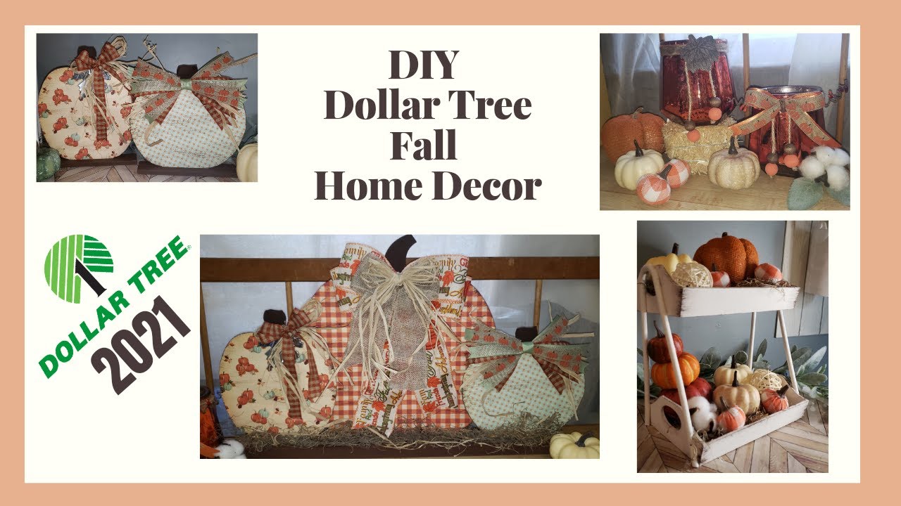 NEW Shockingly EASY DIY Dollar Tree High-End Fall Home Decor 2021| $1 DIY Decor that looks Expensive