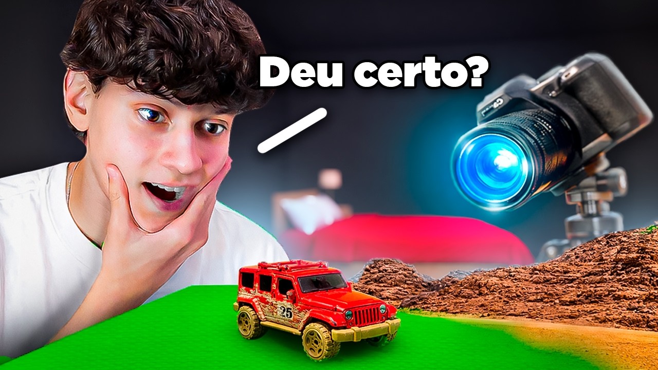 CRIEI UM FILME SEM SAIR DO QUARTO