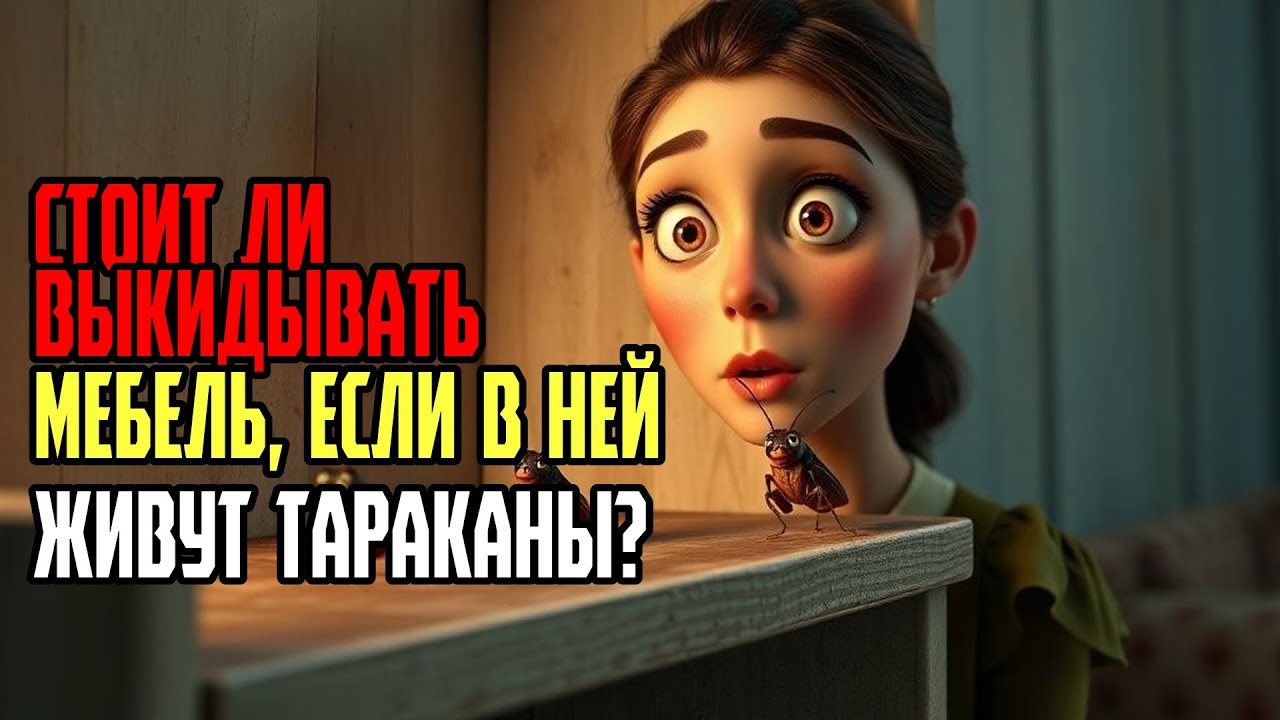 СТОИТ ЛИ ВЫКИДЫВАТЬ МЕБЕЛЬ, ЕСЛИ В НЕЙ ЖИВУТ ТАРАКАНЫ