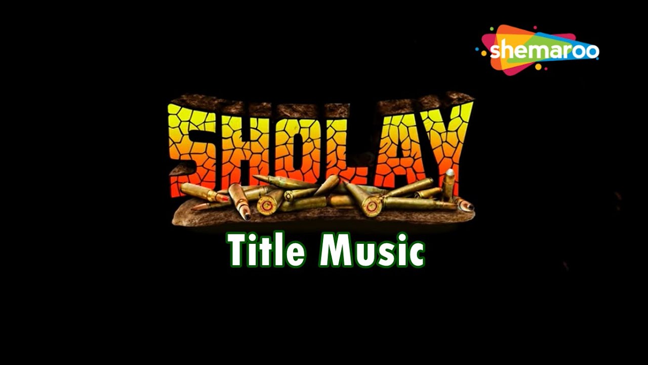 Sholay - Title Music | RD Burman | Blockbuster Hit Music - Sholay (1975) | #rdburman