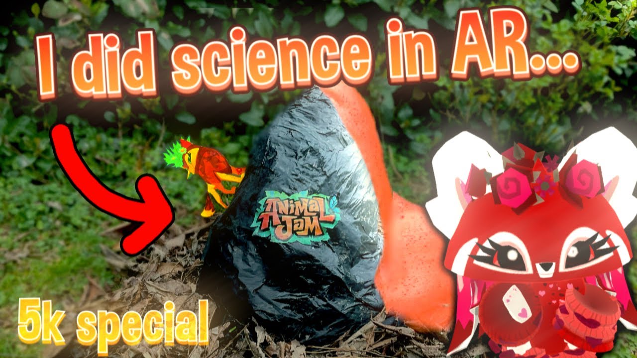 I did science in AR // Animal Jam // 5k special