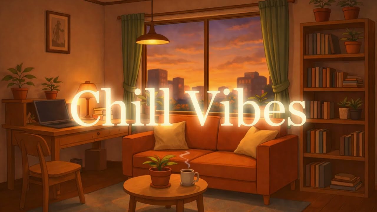 🌿 Chill Lofi Hip-Hop for Calm Focus & Peaceful Vibes 🌙