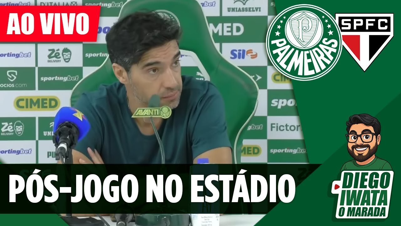 PÓS-JOGO PALMEIRAS X SÃO PAULO DIRETAMENTE DO ESTÁDIO | PAULISTÃO 2025
