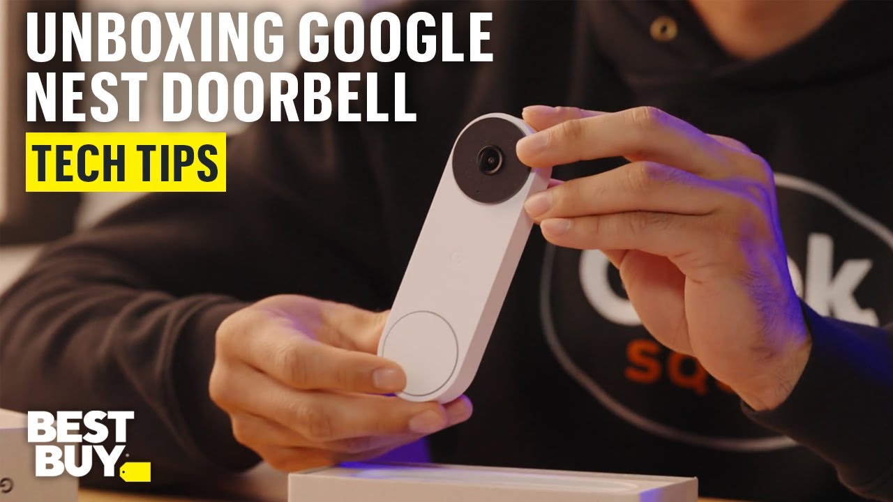 Распаковка дверного звонка Google Nest (проводного, 3-го поколения) &ndash; Технические советы от Best Buy