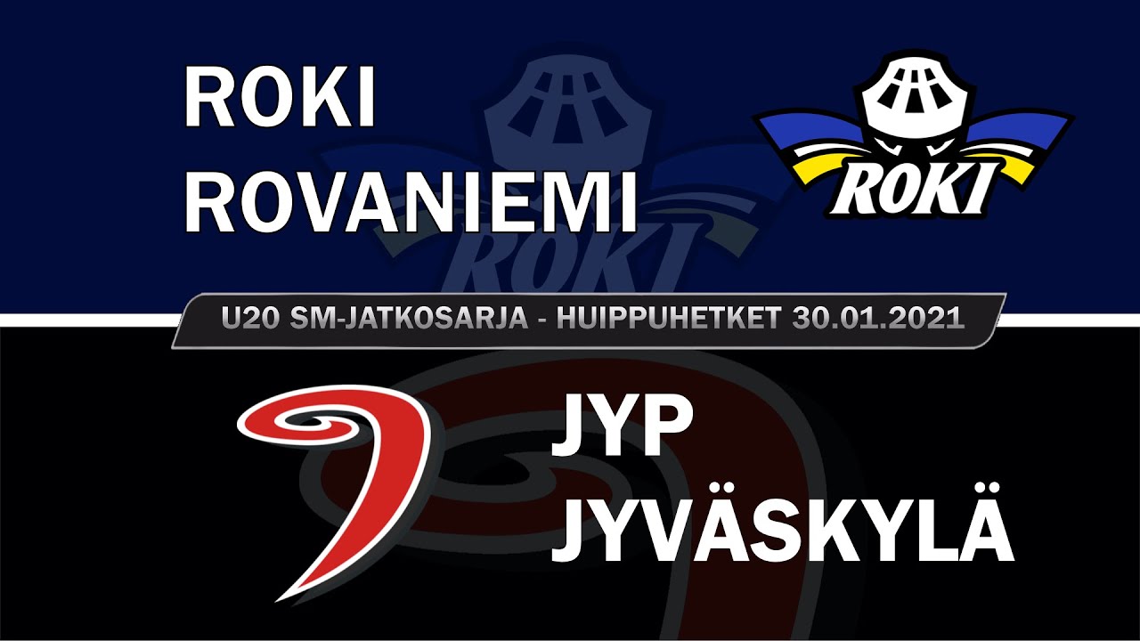 U20 SM-jatkosarja Highlights | RoKi U20 vs. JYP U20 | 30. Tammi 2021