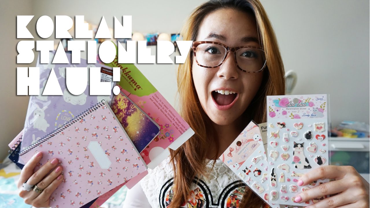 HAUL - KOREAN STATIONERY!