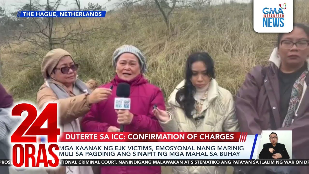 #DuterteSaICC — Reaksyon ni ex-pres. Duterte sa takbo ng depensa at hinagpis ng... | 24 Oras