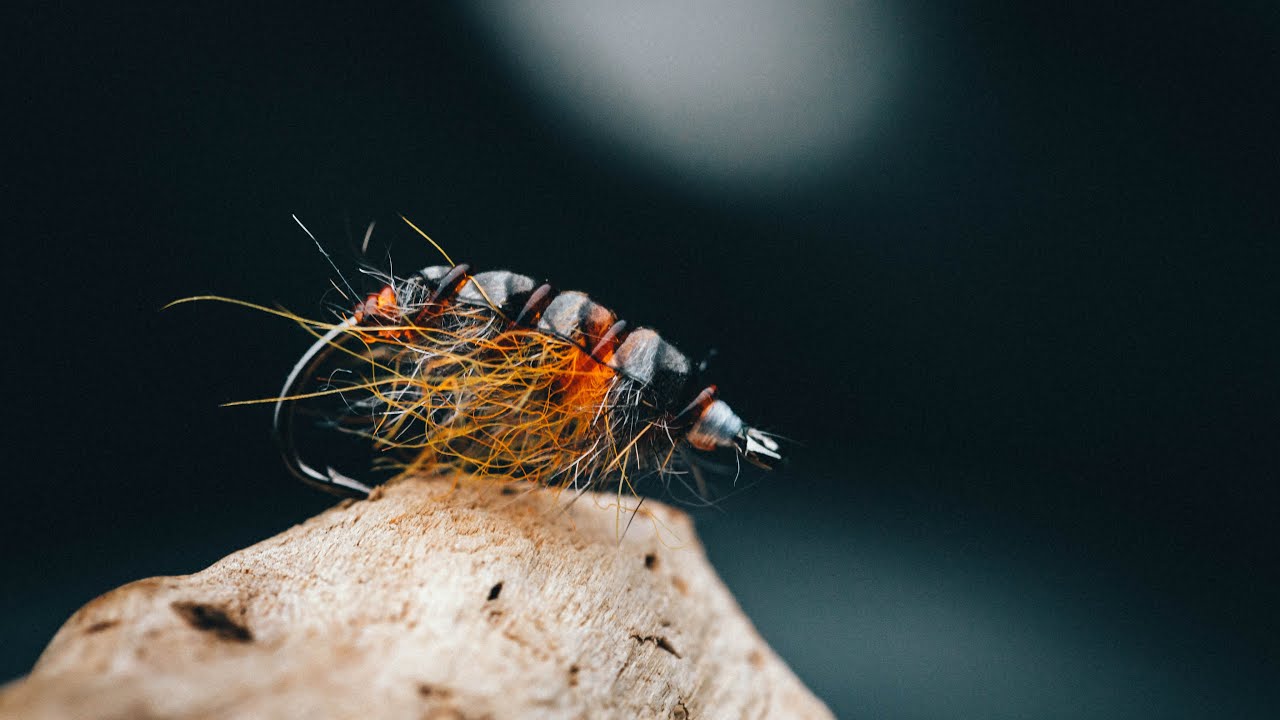 FLY TYING - Orange GAMMARUS - TUTORIAL
