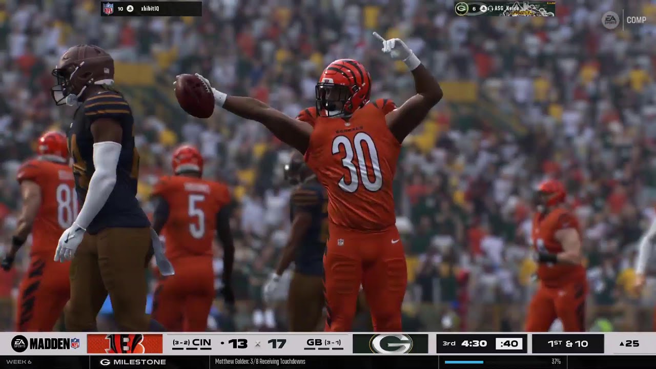 Bengals @ Packers