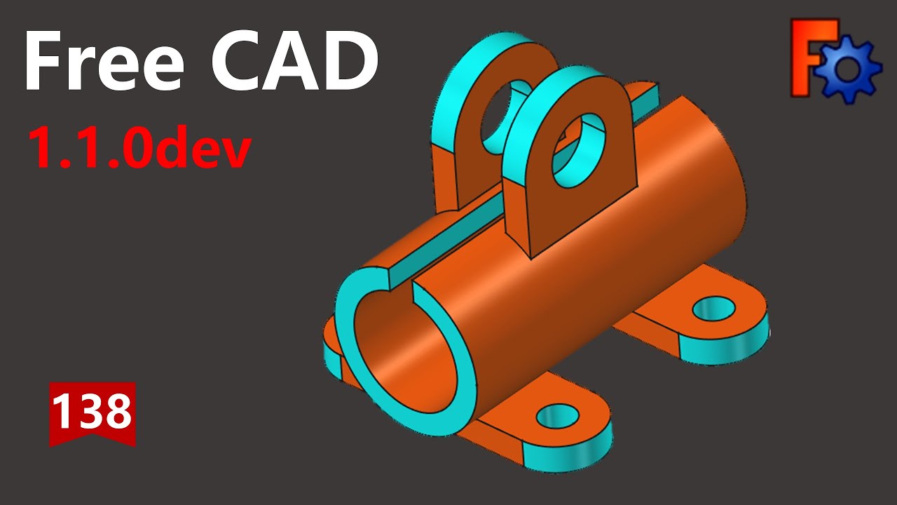 Учебные пособия по FreeCAD 1.0 для начинающих | Пошаговое руководство по 3D-моделированию-138