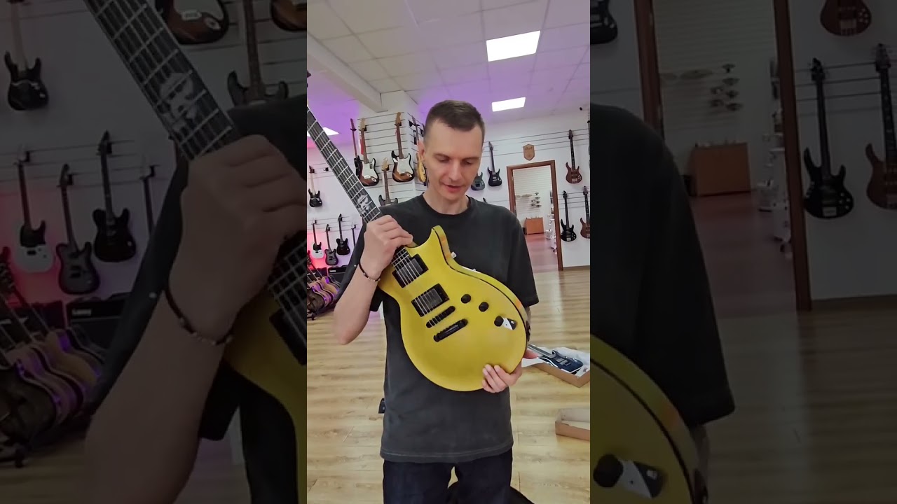 Счастливый обладатель юбилейной ESP 🤌🏻 Распаковка от покупателя! #espltd #ltd #espguitar #гитара