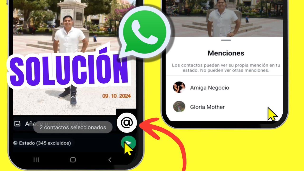 Por qué no puedo etiquetar y mencionar a mis contactos en los estados de WhatsApp - Solución