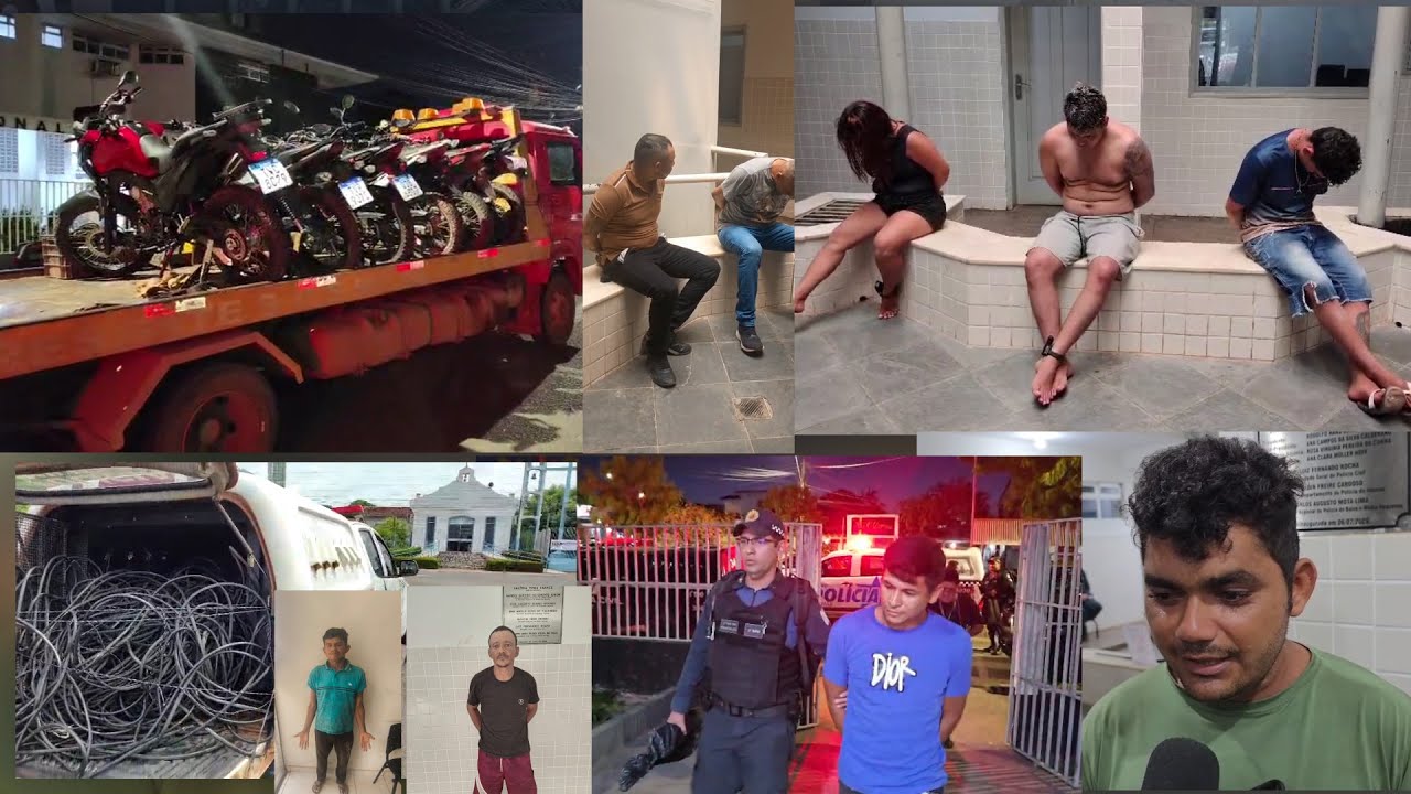 MÃE E FILHO TORNOZELADOS PRESOS NOVAMENTE, OPERAÇÃO APREENDE 12 MOTOS, CONFUSÃO NO RIO ARAPIUNS
