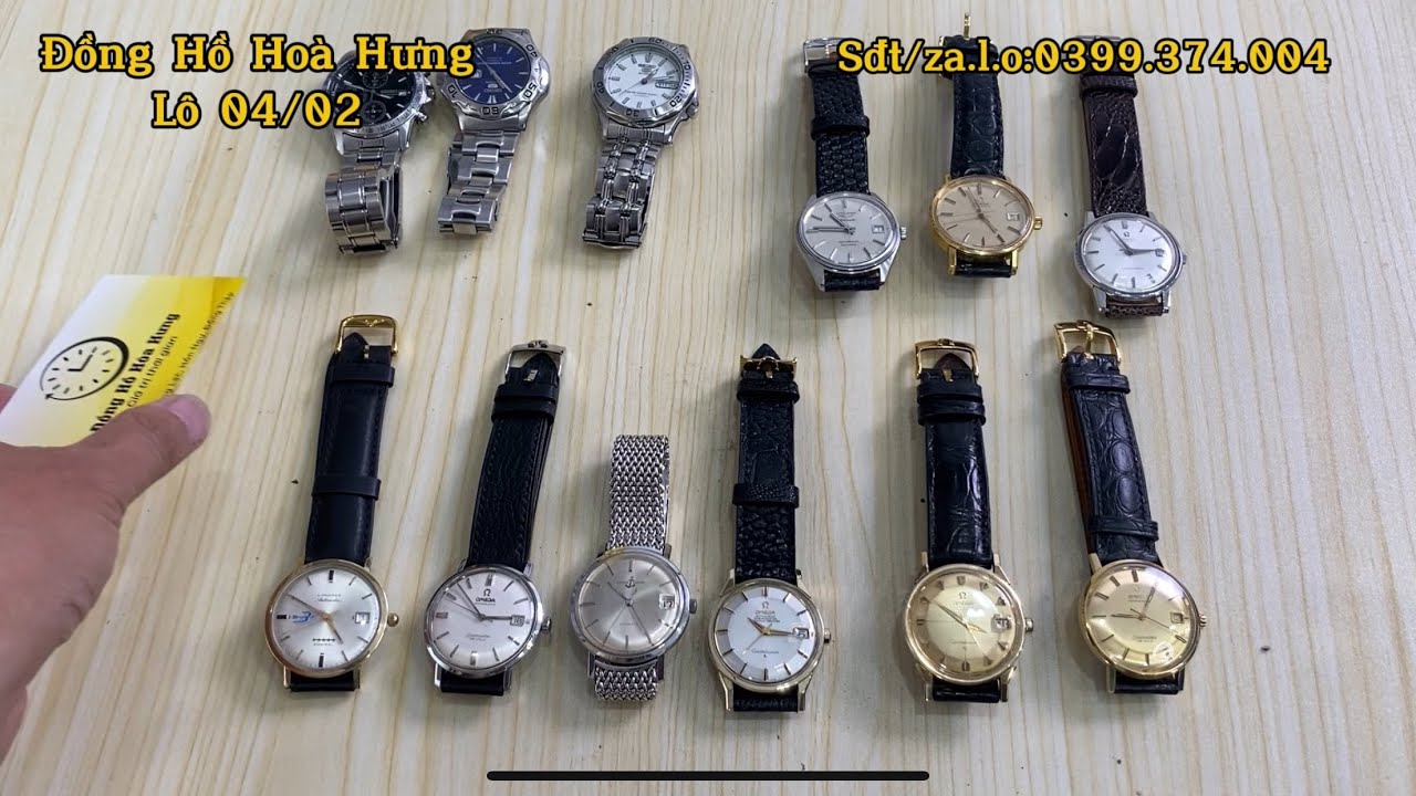Đồng hồ cơ vintage lô 04/02/2026 sđt/za.l.o: 0399.374.004