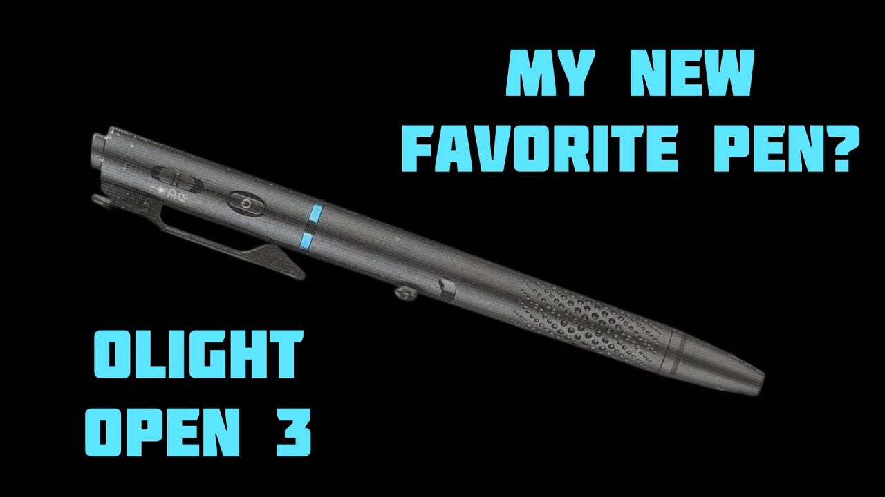 Olight Drops the OPEN 3! Is it the Best Multifunctional Pen Ever?