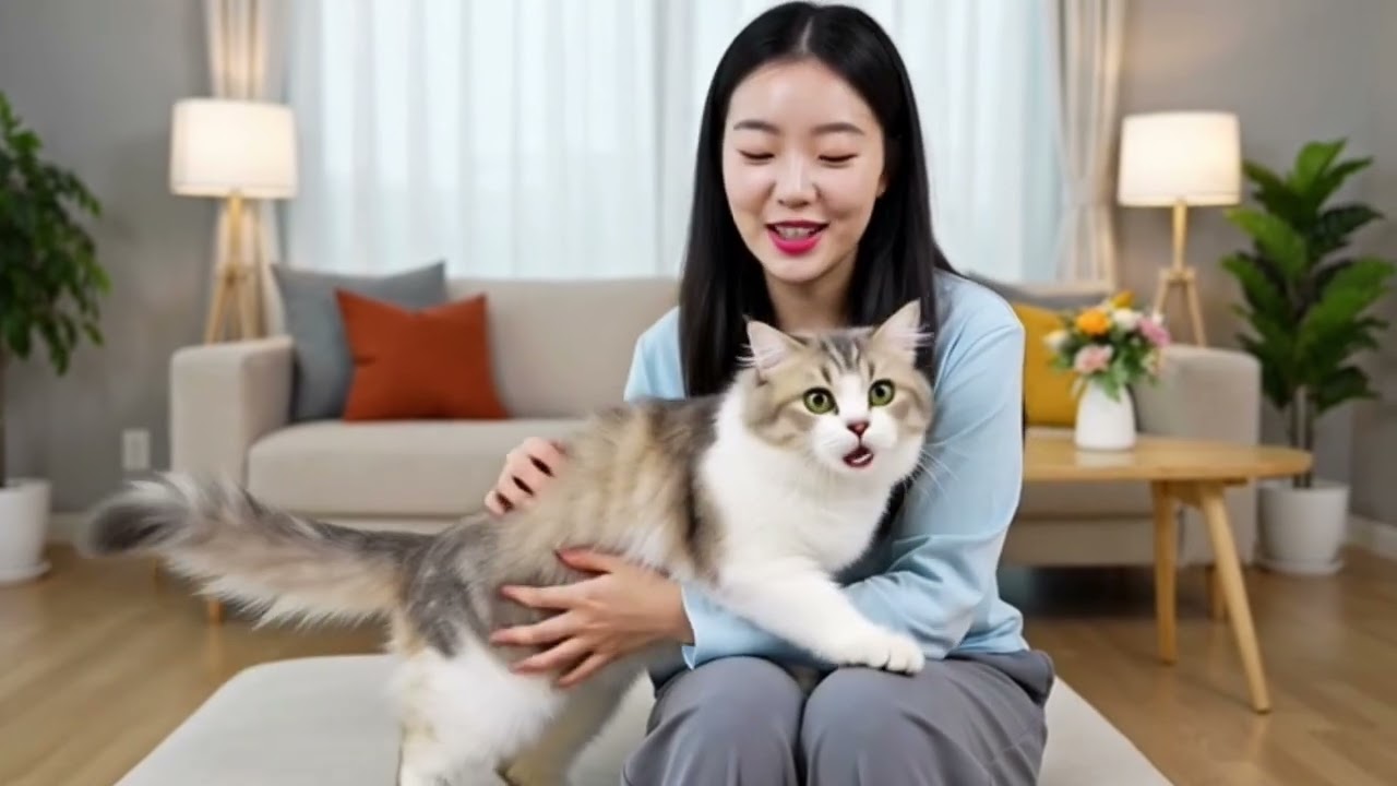 집사! 나 아직 저녁 못 먹었잖아!!#KPOP #반려동물 주인 플레이리스트 #고양이 #CatLife #RelationshipGoals #HumorousSong