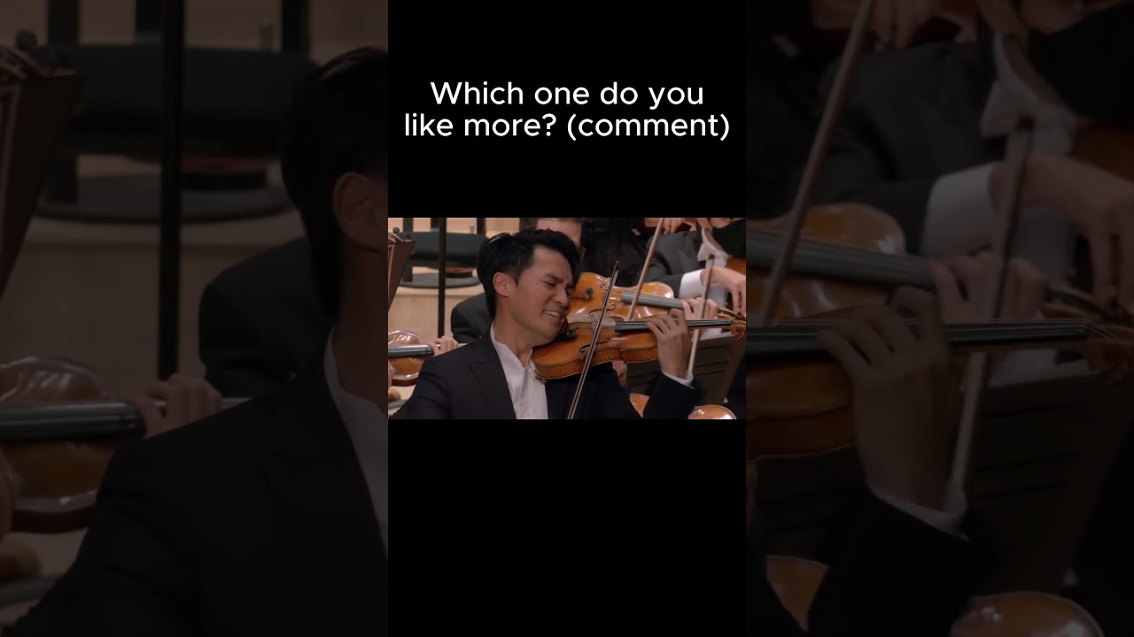 Old ray chen sibelius or new?  #violin #raychen #classicalmusic