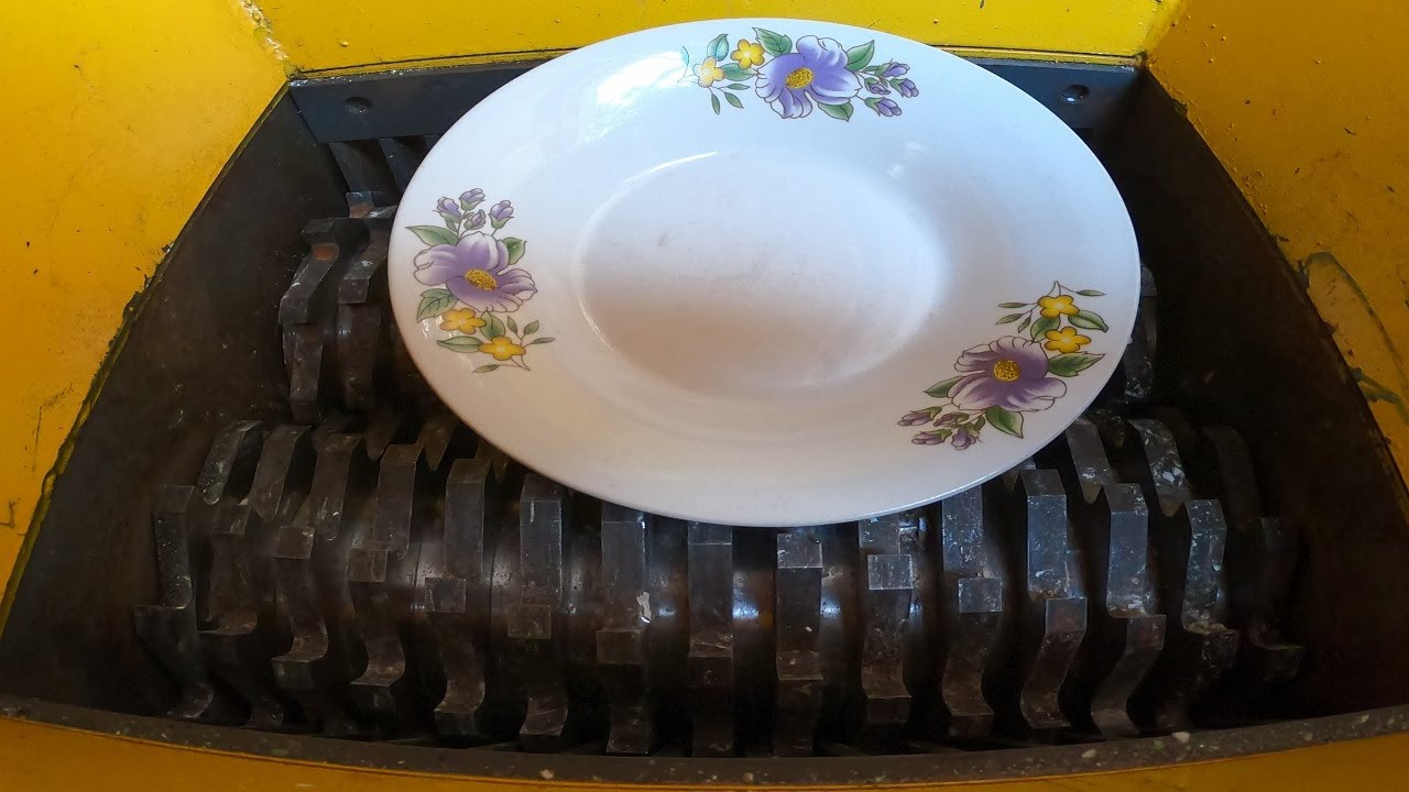 Shredder Machine vs Milk Can, Hair Book, Flower Pot, Photo Frame, Boksulen Plate, Bag