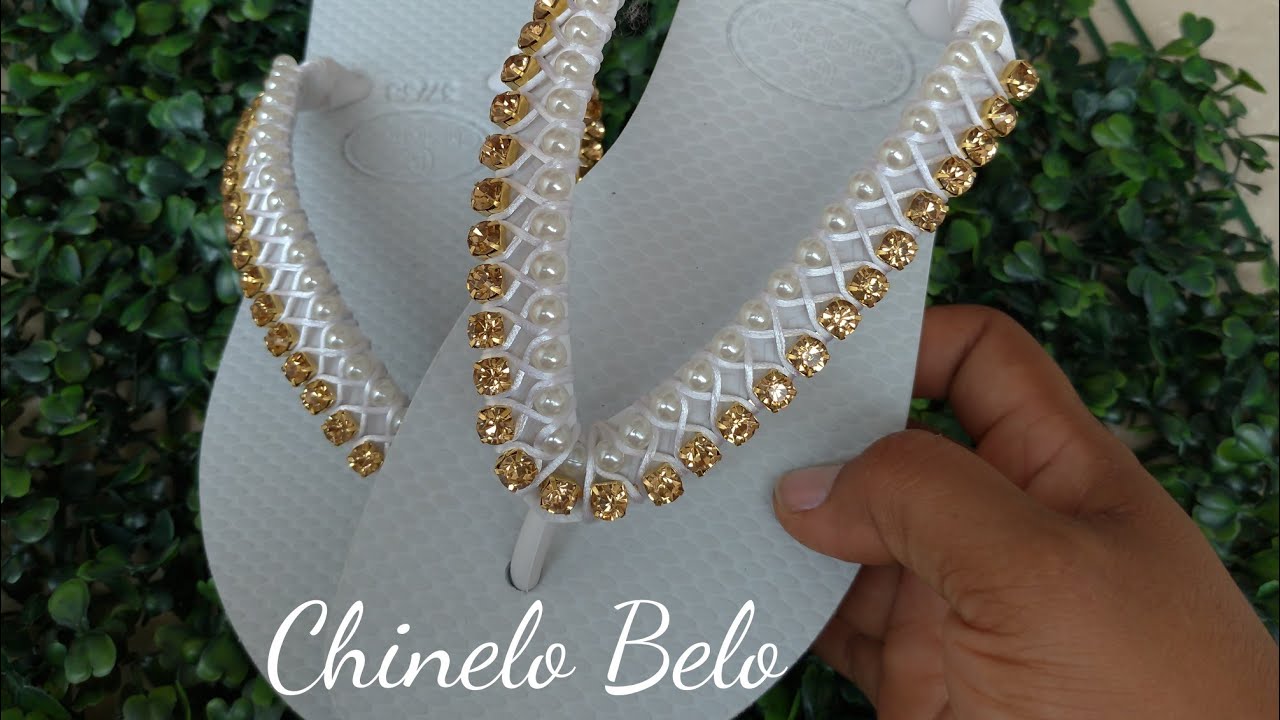 Decoração com Pérolas em metro e Strass ss28.