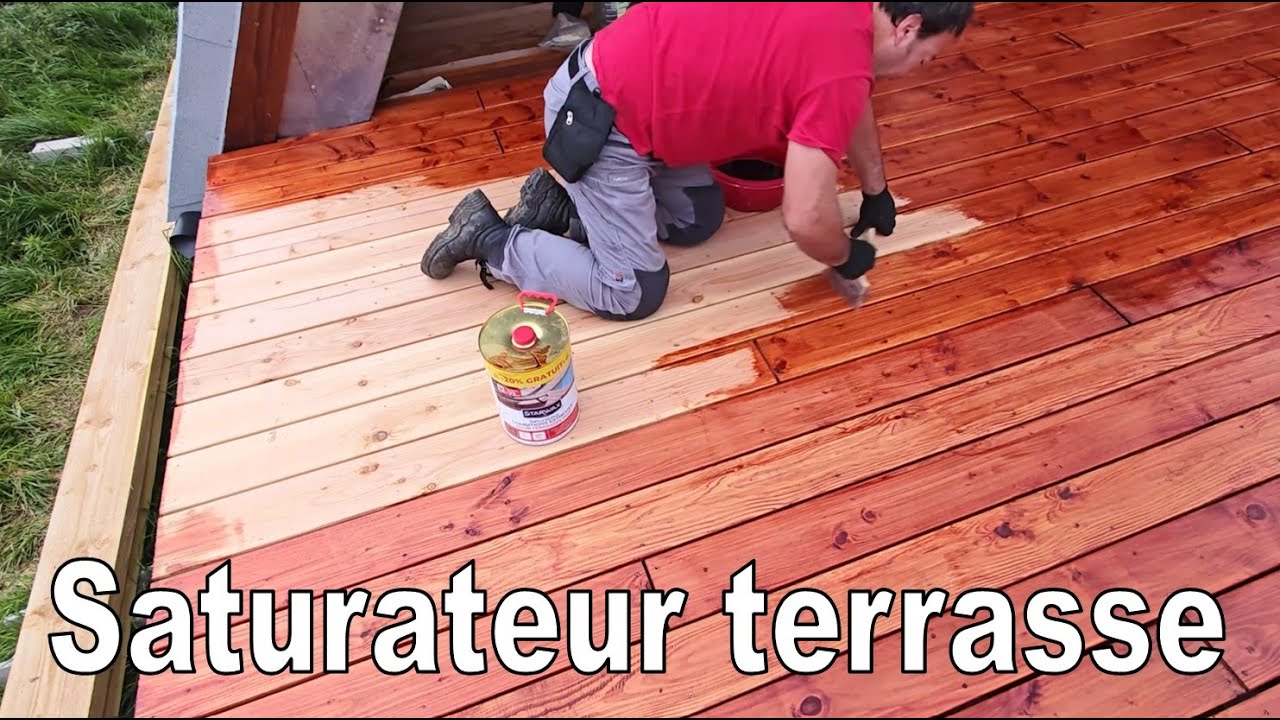 226 Ma maison en A autonome (200/300) Traitement de la terrasse au saturateur