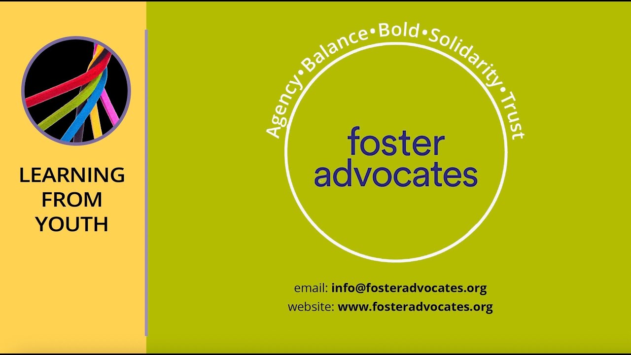 CASCW Spring 2023Conference: Learning from Youth with Foster Advocates Panel