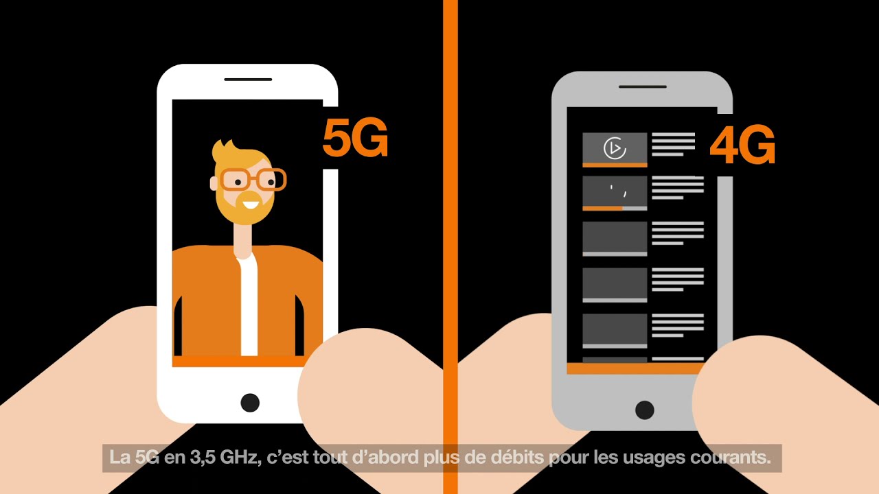 La 5G avec Orange