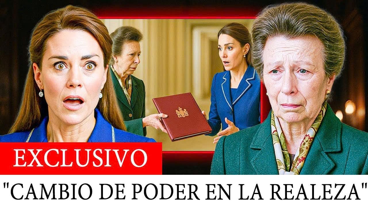“Tiene que ser tú”: La emotiva transferencia de la princesa Ana deja a Catalina sin palabras.